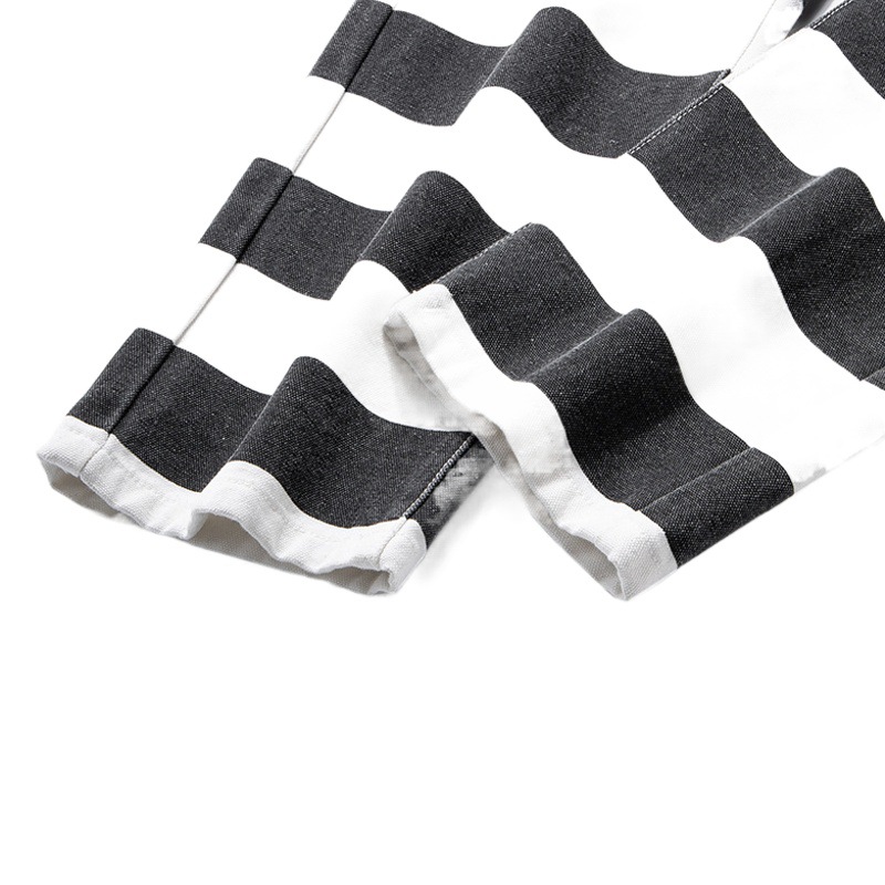 OKONKWO 16oz pesado a rayas trajes de lona gruesa motocicleta pantalones ameikaji Knight