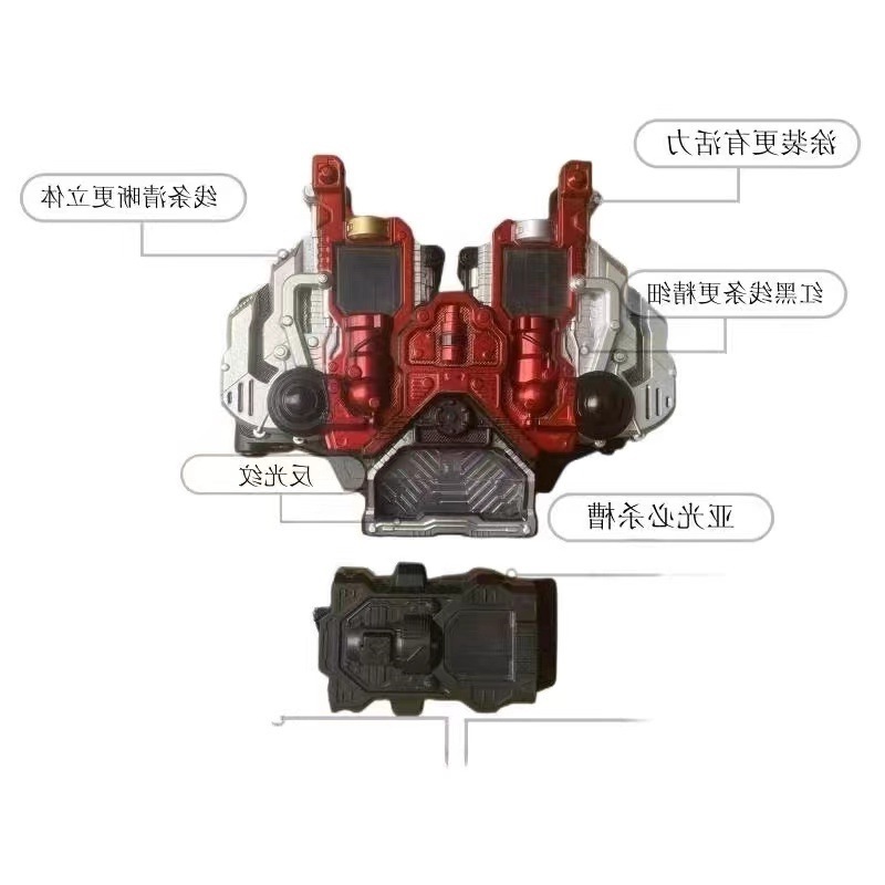 仮面ライダーベルトトランスフォーマーダブルアクティブバックル中国変更可能リンクメモリ疾風月神中国本土グローバル|undefined