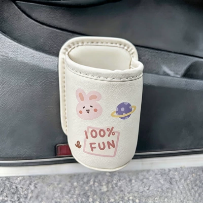 Car cup holder/beverage holder, New cartoon car door - 100-funbeige-water-cup-holder