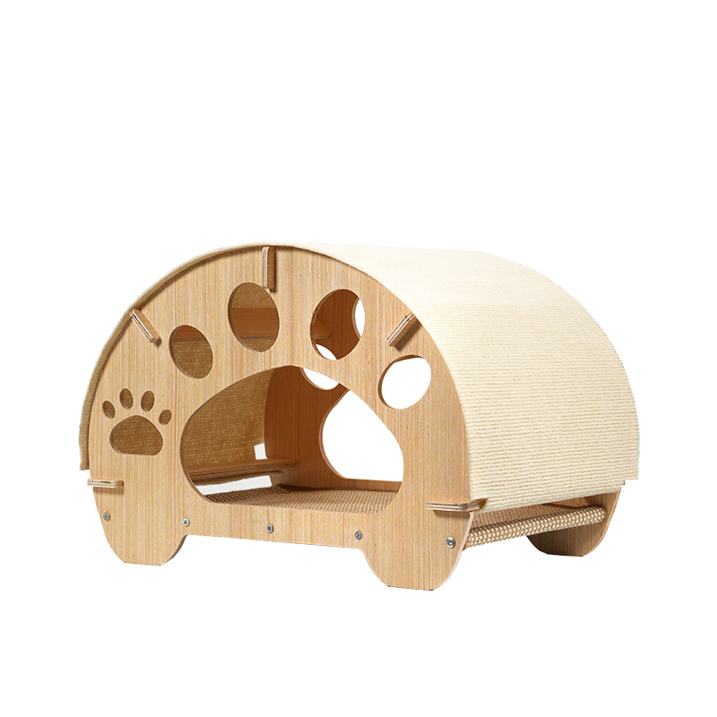 Lugar nido para gatos cápsula espacial de sisal estante para gatos casa para gatos villa para gatos todo en uno nido para gatos de varias capas suministros de agarre para gatos al por mayor