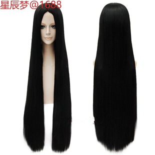 ����COS�ٰl��Ů���bӰҕ����1��100cm���LŮ�L�lֱ�l��ɫȫ�l��