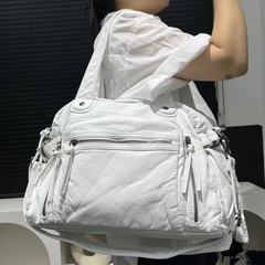 クロスボーダー専用レディースファッションY2Kギャル水洗い机関车バッグ大容量で旧日韩トレンドショルダーバッグ