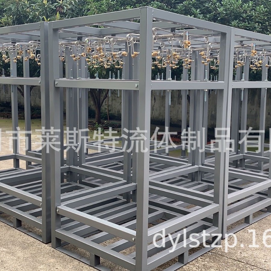 厂家大量批发各种气瓶集装格，周转箱（12瓶，16瓶，20瓶）