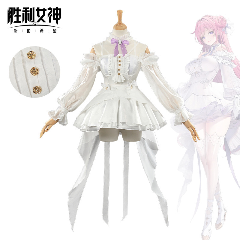 ニッケ勝利の女神ニッキ cos 服ドロシー コスプレ衣装アニメーション ゲーム フルセット c 服女性ゲーム|undefined