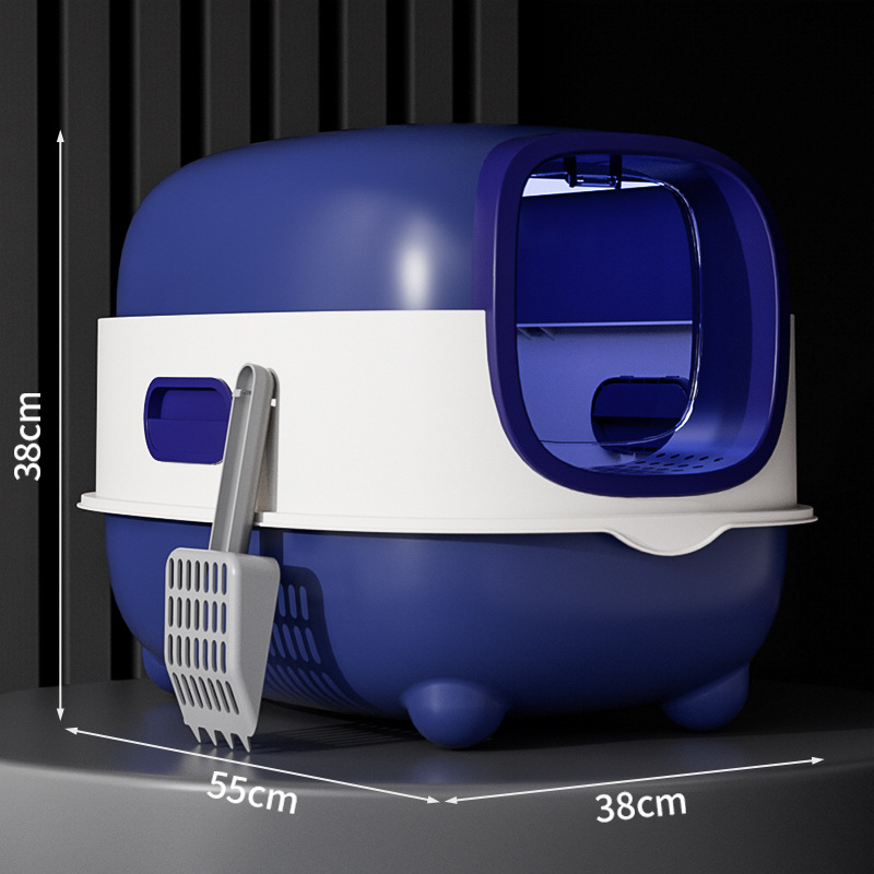 Inodoro para gatos gigante esterilización ultravioleta totalmente cerrada lavabo de arena para gatos lavabo de heces para gatos al por mayor