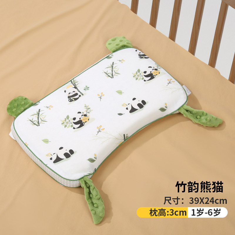 幼児用整形枕、生後5ヶ月～1歳～3歳～6歳の赤ちゃん用整形枕、オールシーズン対応のユニバーサル整形枕、通気性と吸汗性に優れたタイプA|undefined