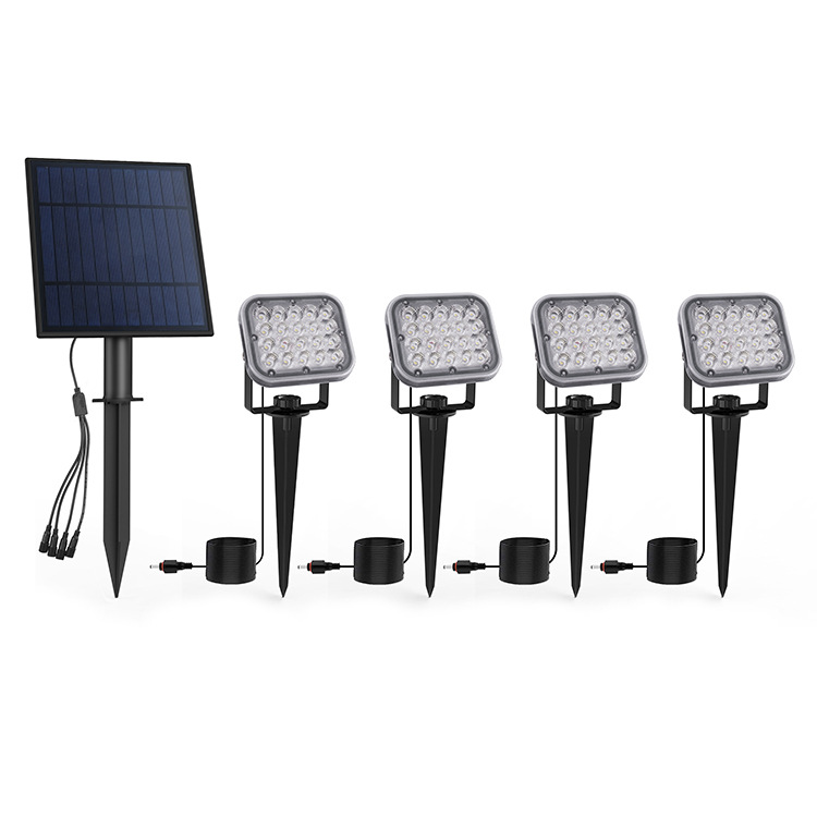 One drag four ground plug White 6000K