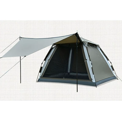 North Shepherd portable automatic Çadırlar - gray-3-4-people