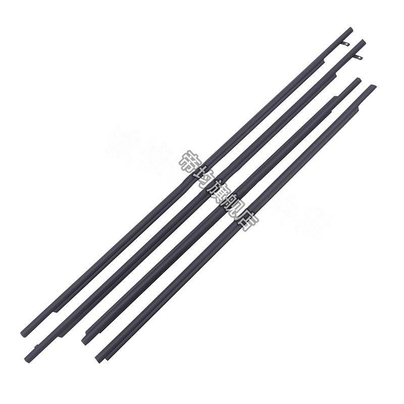 Suitable for 03-09 Toyota Sienna window glass outer sealing strip, SIENNA black waterproof outer trim strip