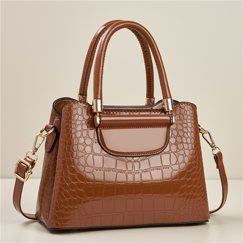 Fabricantes de bolsos de mensajero de un solo hombro, bolsos de gran capacidad con sentido de alta gama, bolsos de moda, bolsos de mujer de mediana edad, bolsos de madre de mediana edad, atmosférico y versátil