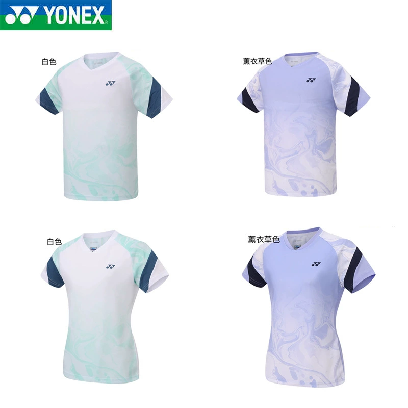 Yonex спортшапка YY для мужчин и женщин, футболка с короткими рукавами, спортивная одежда 1103225BCR/2103225BCR