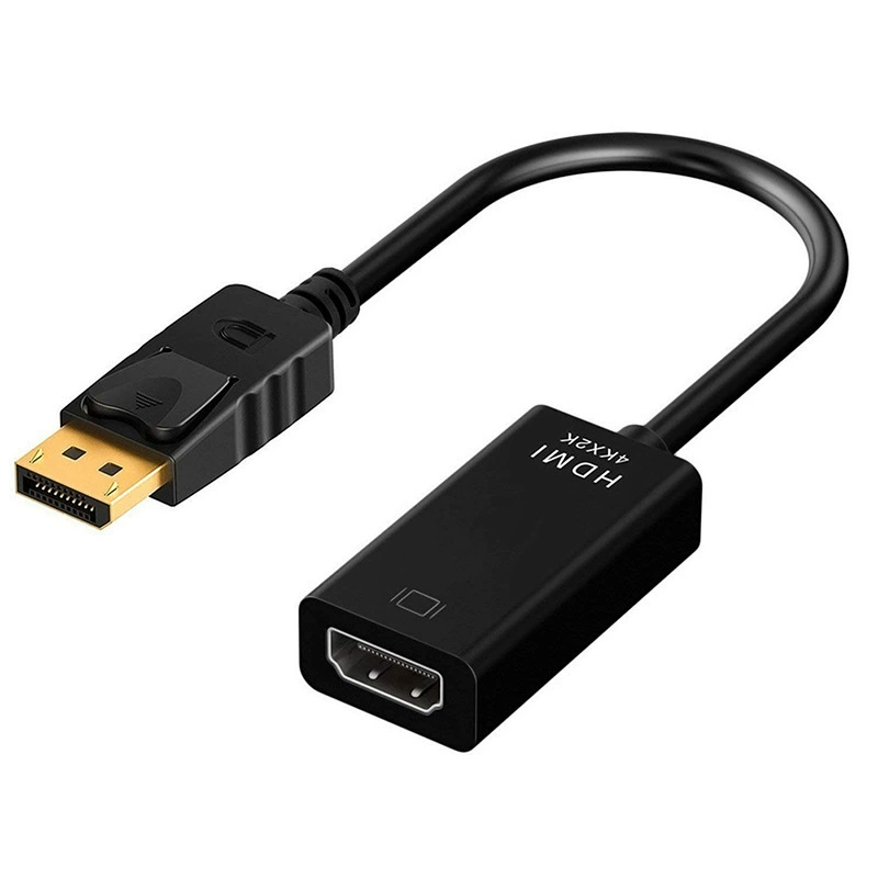 DP на HDMI кабель для подключения 4K*2K высокоразрешающий, преобразователь DisplayPort в HDMI для монитора компьютера