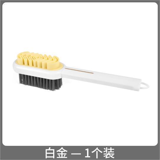 家用双面长柄生胶鞋刷汽车座椅去污清洁橡胶鞋刷翻毛麂皮绒清理刷|undefined