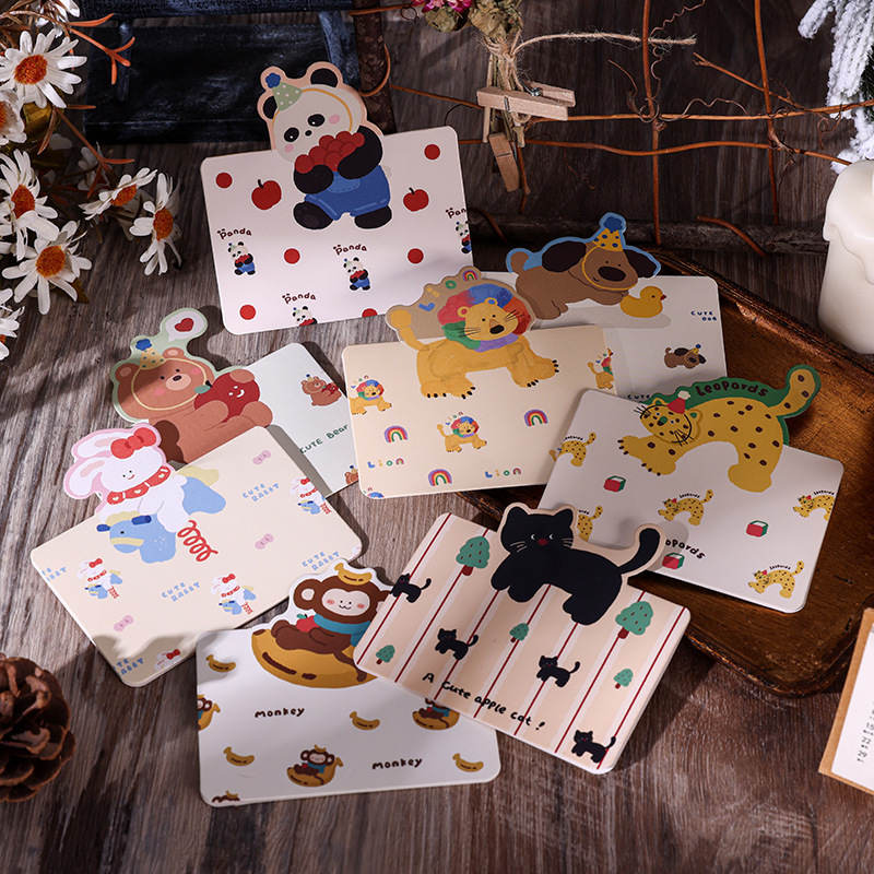 Amazon retro cartoon greeting card children's day card blessing gift baking florist message card factory wholesale Amazon retro cartoon greeting card children's day card blessing gift baking florist message card factory wholesale