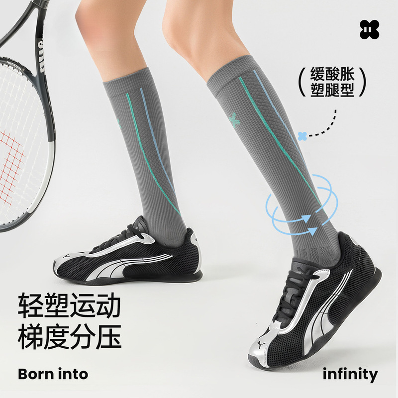 JKN Professional Compression Sports Calf Socks Summer Thin Compression Socks for Running, Fitness, Hiking, Mountaineering, Cycling, Elastic Socks JKN Professional Compression Sports Calf Socks Summer Thin Compression Socks for Running, Fitness, Hiking, Mountaineering, Cycling, Elastic Socks