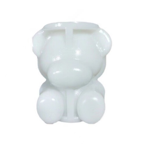 Internet celebrity bear ice cube mold silicone to make frozen ice cream milk tea coffee ice ball homemade three-dimensional creative artifact