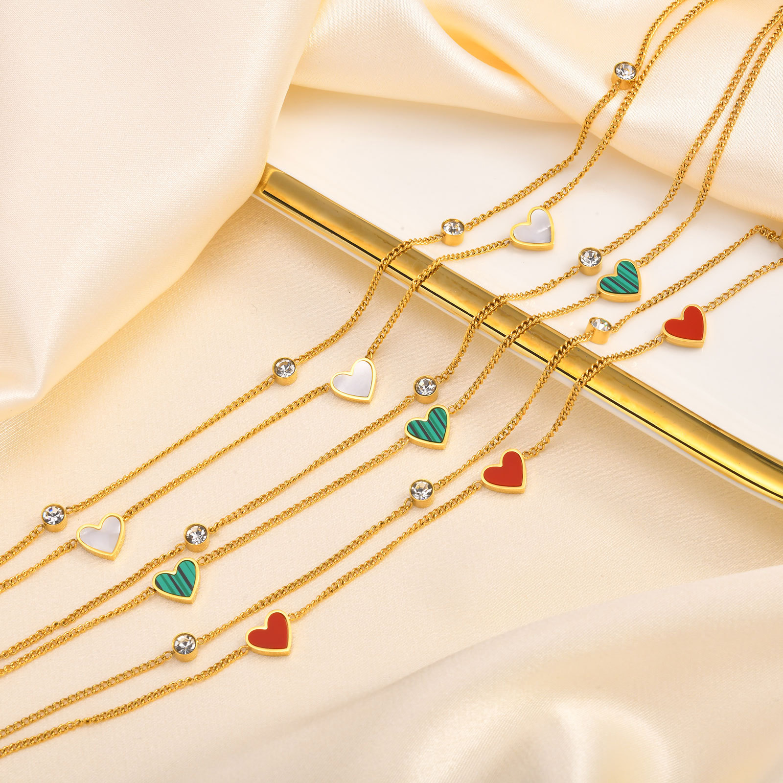 Green red accessory stainless steel