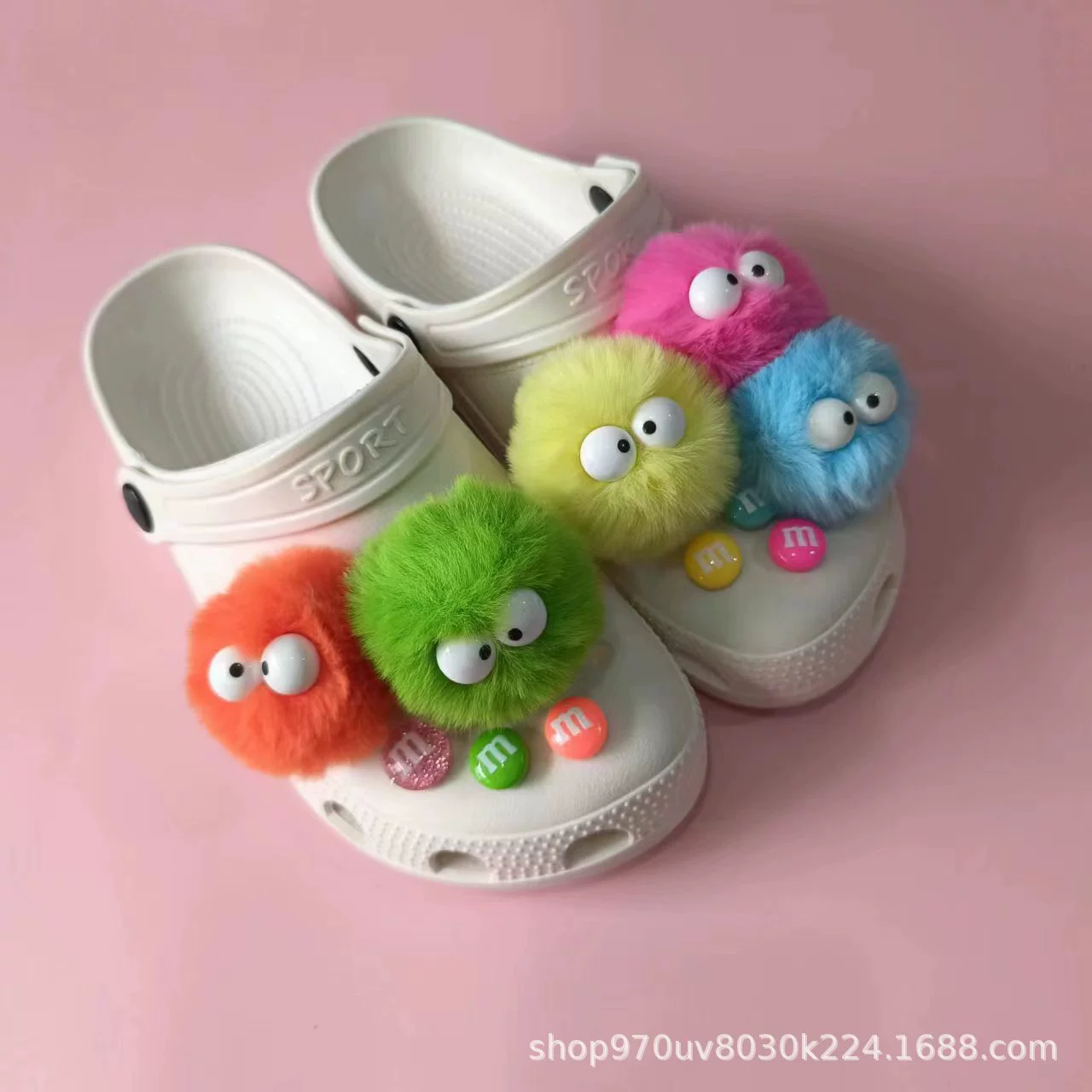 Новые трансграничные пещерные туфли DIY аксессуары милые плюшевые эльфы съемный мультяшный набор аксессуаров для обуви