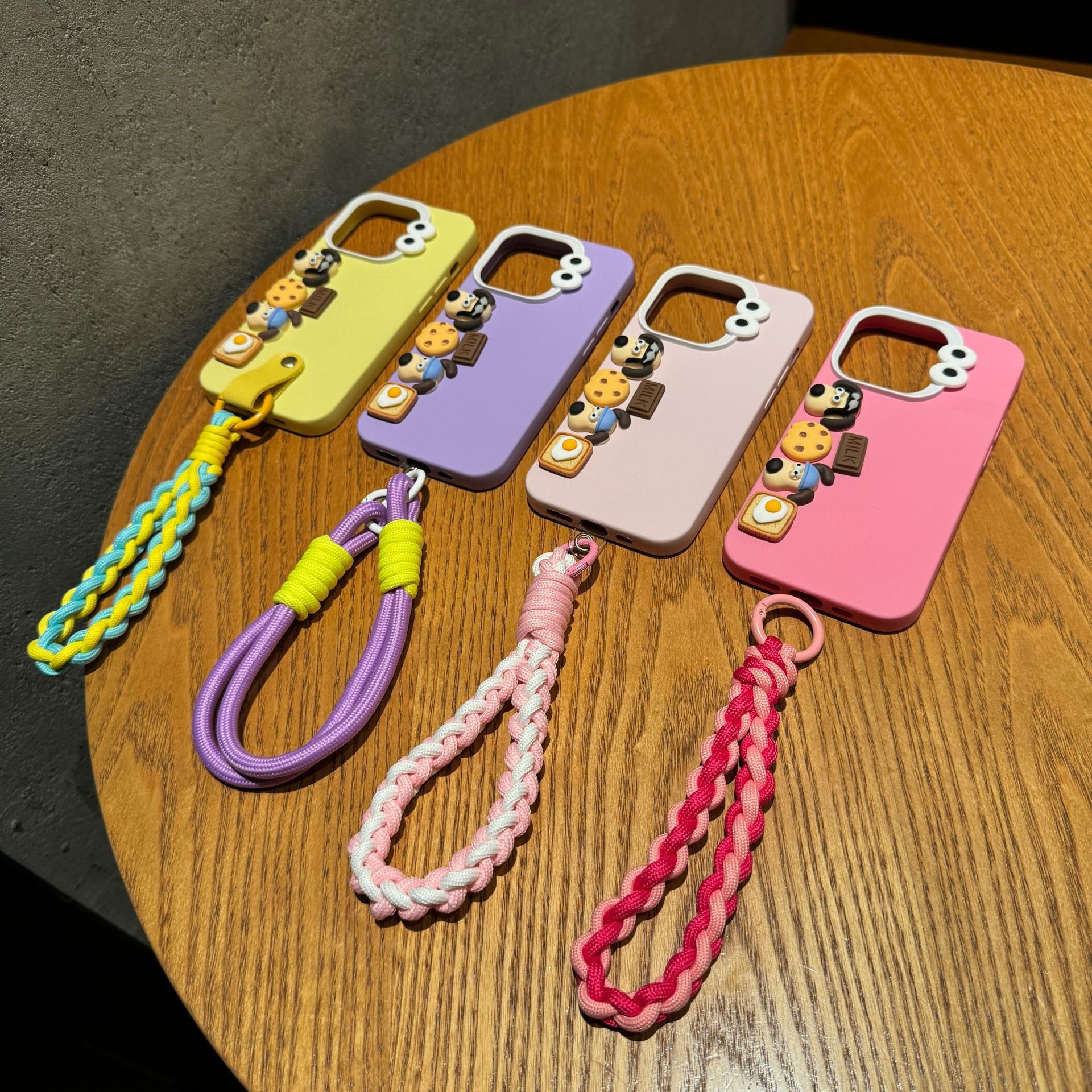 可爱小狗适用苹果17手机壳iPhone16promax硅胶14挂绳13防摔12女款