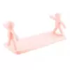 Fuchsia minifigures, 1 pieces
