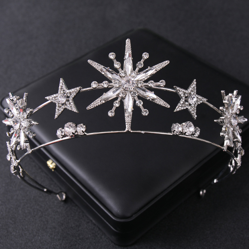 Fashion Star Metal Plating Inlay Rhinestones 1 Piece