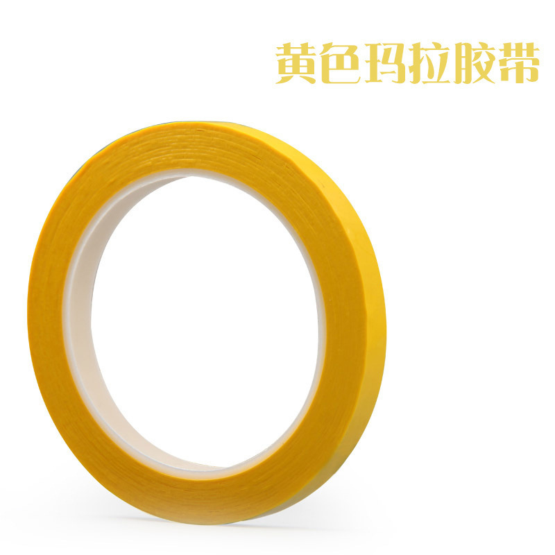 Color Malla cinta PET aislamiento de alta temperatura Mella pegamento transformador alambre 5S escritorio logo cinta de posicionamiento