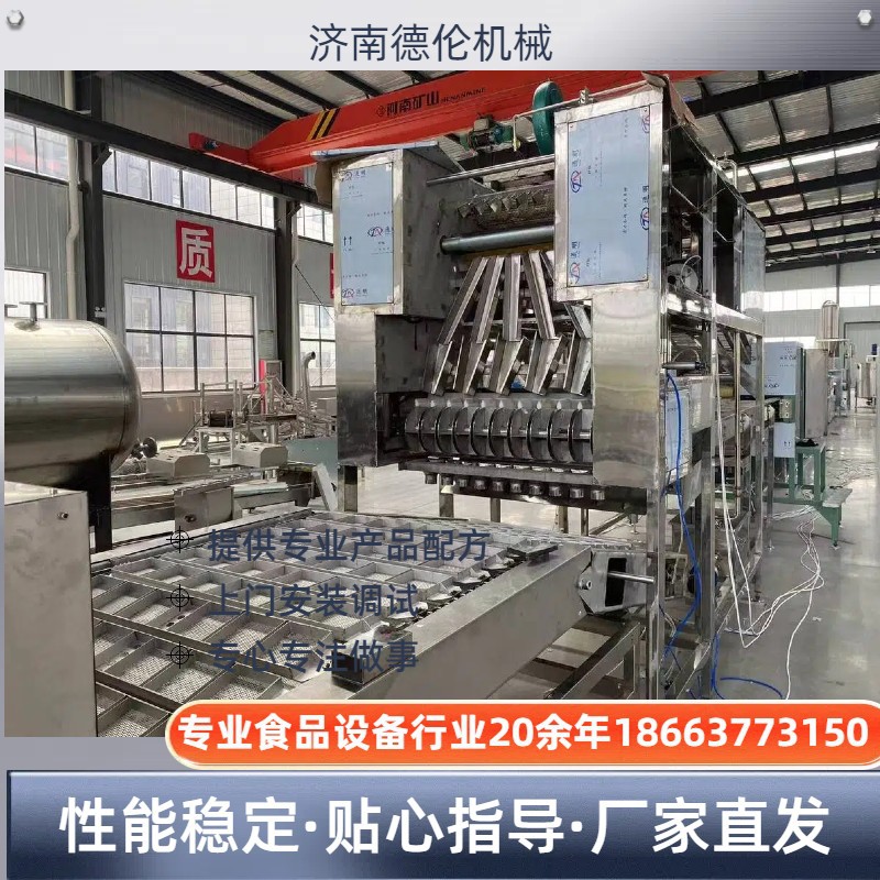 跨境出口墨西哥方便面生产线设备 班产1万包油炸方便面加工机械