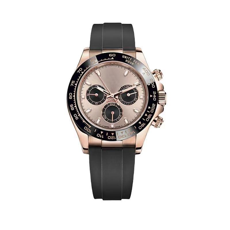 Reloj de la serie Laojia Dituna transfronterizo Panda Di Yacht Mingshi Reloj mecánico automático Green Jindi Daifa