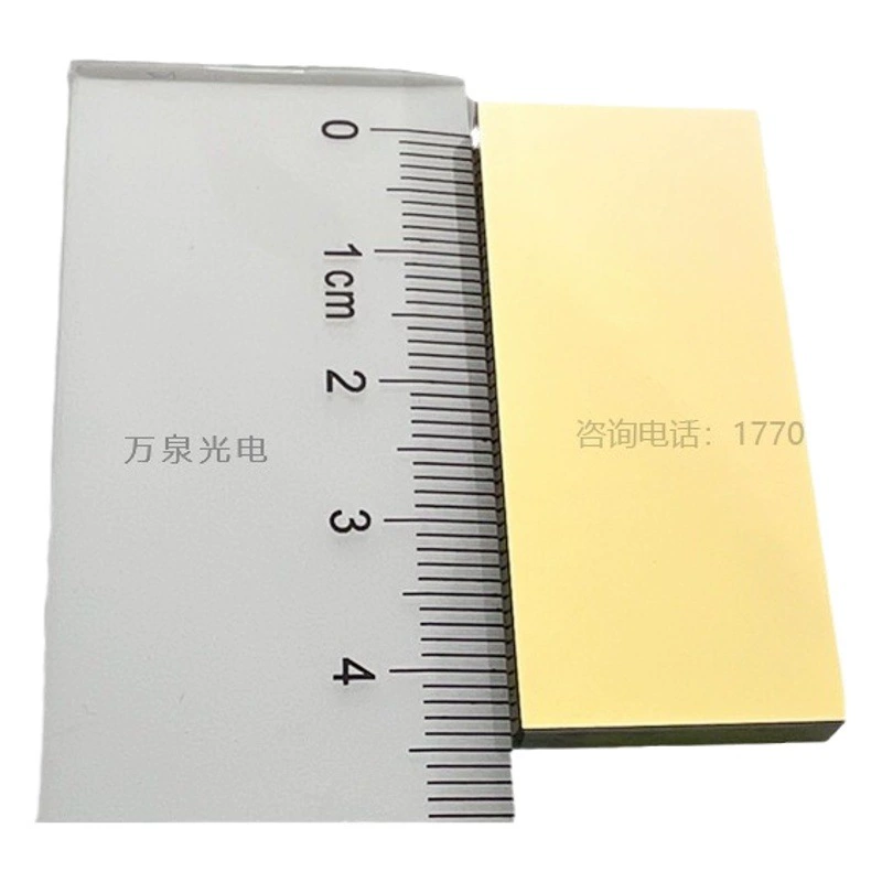 Зеркало K9 стекло стандартная прецизионная металлическая пленка плоское зеркало оптическое научное исследование ПЕРФОРИРОВАННОЕ позолоченное зеркало