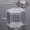 Tiandi Gai Transparent PS Baking Packaging Box Candy Box Slime Crystal Mud storage box Douyu breeding box