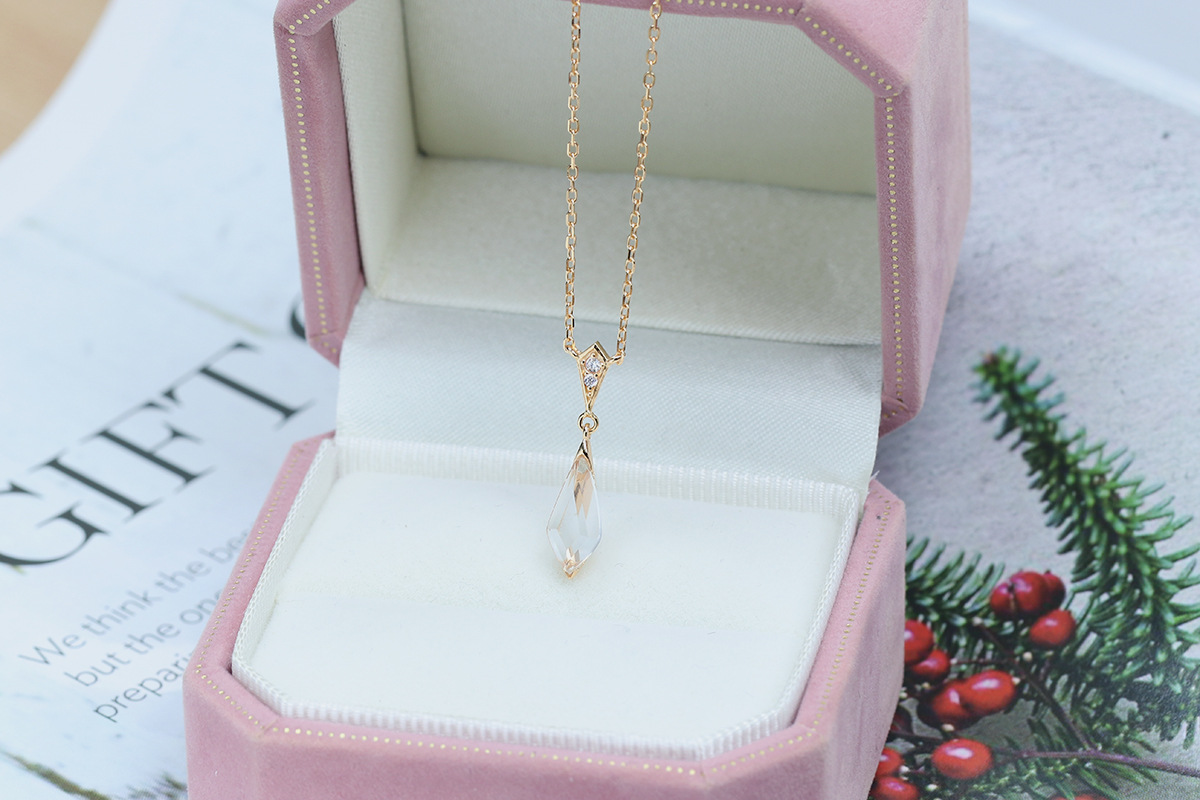 925 sterling silver Chain Material 1 Piece 925 Sterling Silver Geometric 925 Sterling Silver Cable Chain Pendant Necklace
