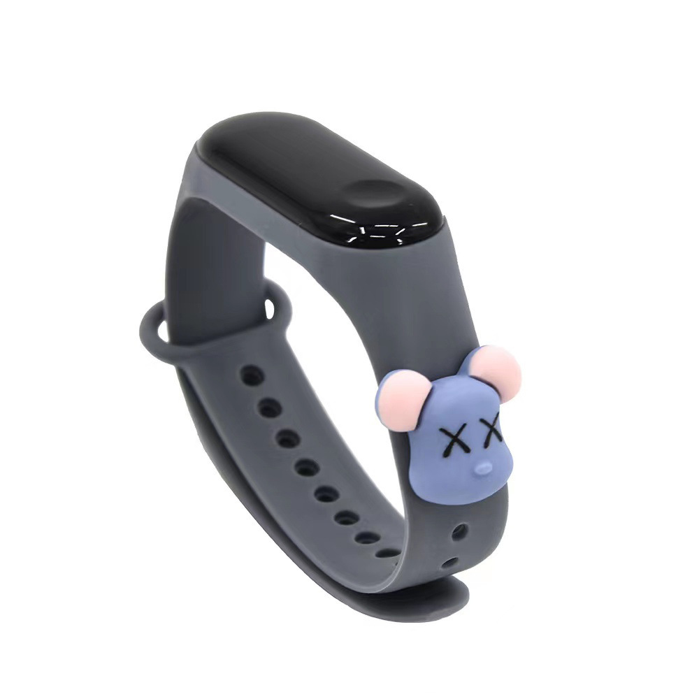 Reloj de muñeca Reloj electrónico de anime Crayon Shin-chan Reloj de escuela primaria de jardín de infantes led a prueba de agua