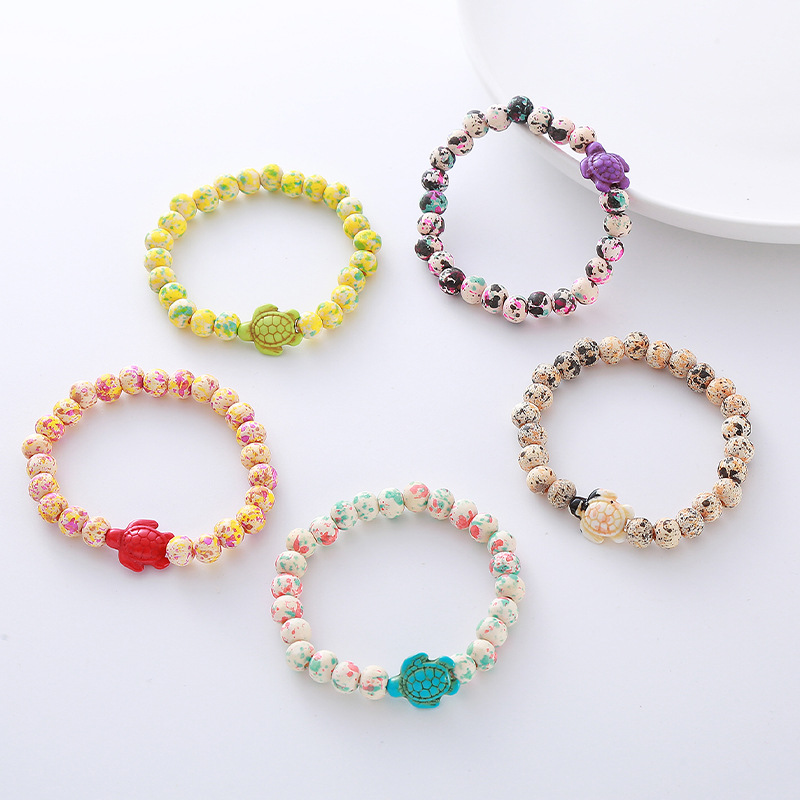 Bracelets Classification Simple Style Classic Style Round Wood Wholesale Bracelets