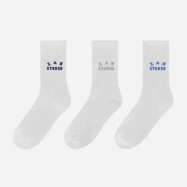 25 High Street Style Jacquard Pure Cotton Sweat-Absorbent Breathable Mid-High Tube Short Socks Trendy