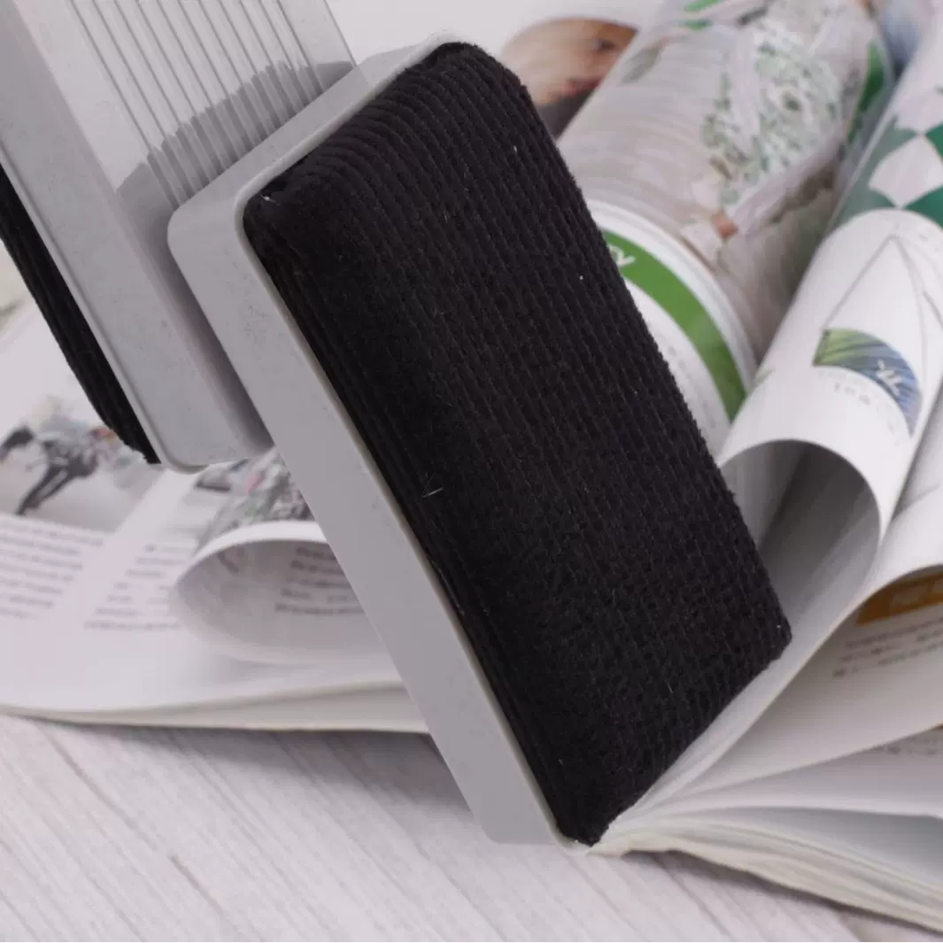 磁性白板擦黑板擦厂家供应混色绒布磁性塑料易擦粉笔配件现货批发