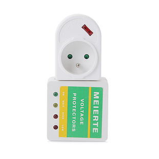 With Indicator Light Household Appliances Refrigerator Tv Air Conditioner Protector Socket Type over under Voltage Protector
