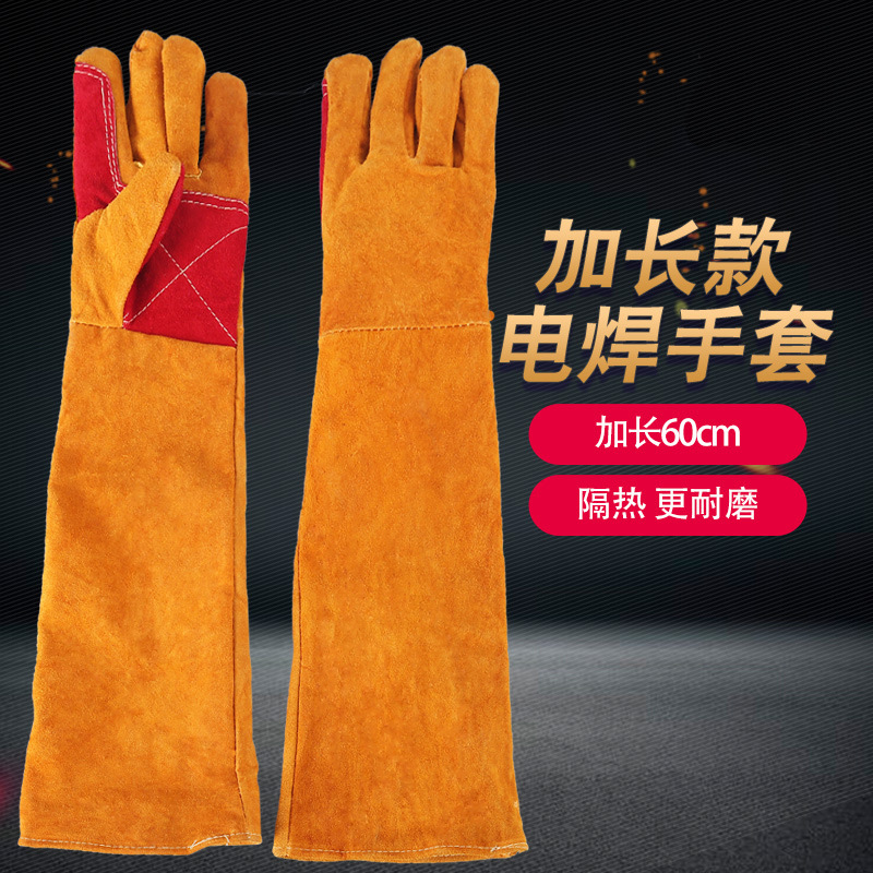 Guantes de Protección para Mascotas, Resistentes a Arañazos de Gatos y Mordeduras de Perros, Entrenamiento Canino, Protección Reforzada, Extendidos, Cálidos, Transpirables, de Cuero Vacuno