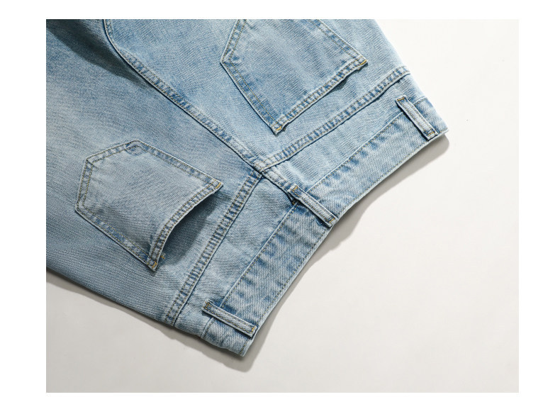 Dames jeans met hoge taille en rechte wijde pijpen voor dames_voghion.com