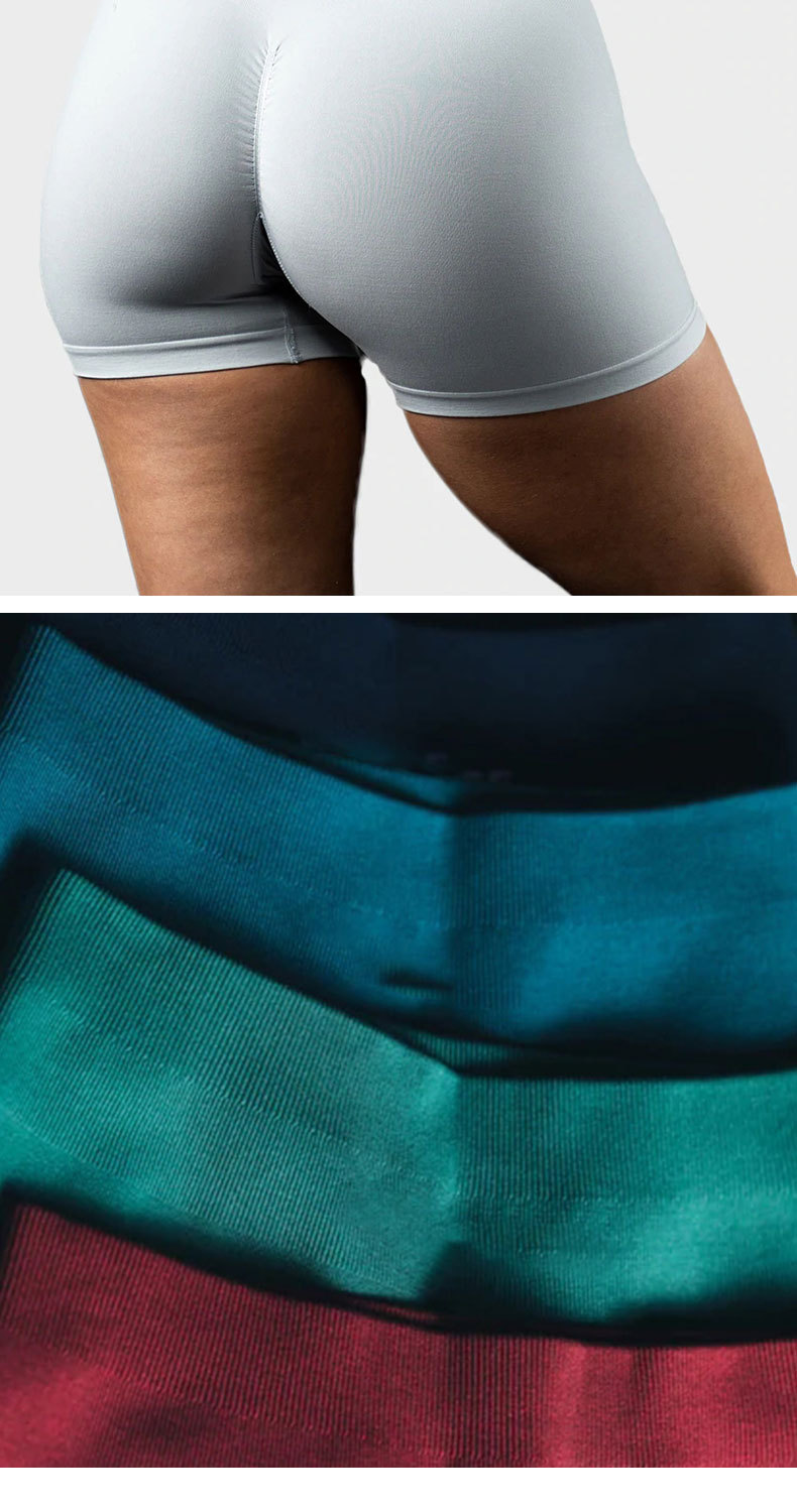 Sports Solid Color Active Bottoms Shorts