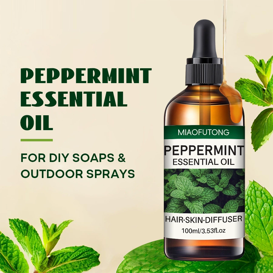 Трансграничное полное английское эфирное масло мяты, увлажняющее средство для ухода за кожей лица, волосы, кожа, гладкое, питательное, восстанавливающее сухие и вьющиеся волосы
