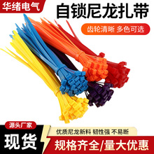 自锁式尼龙扎带网线收纳管理带强力塑料电线整理固定束带尼龙扎带