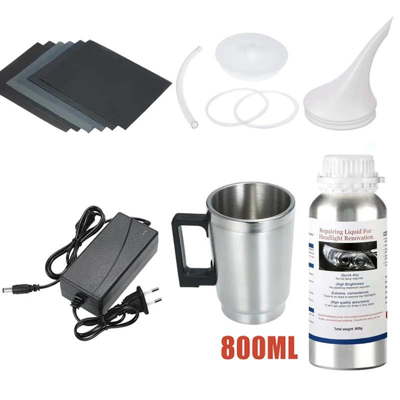 Christmas Halloween Car Headlight Polishing Kit 800ML