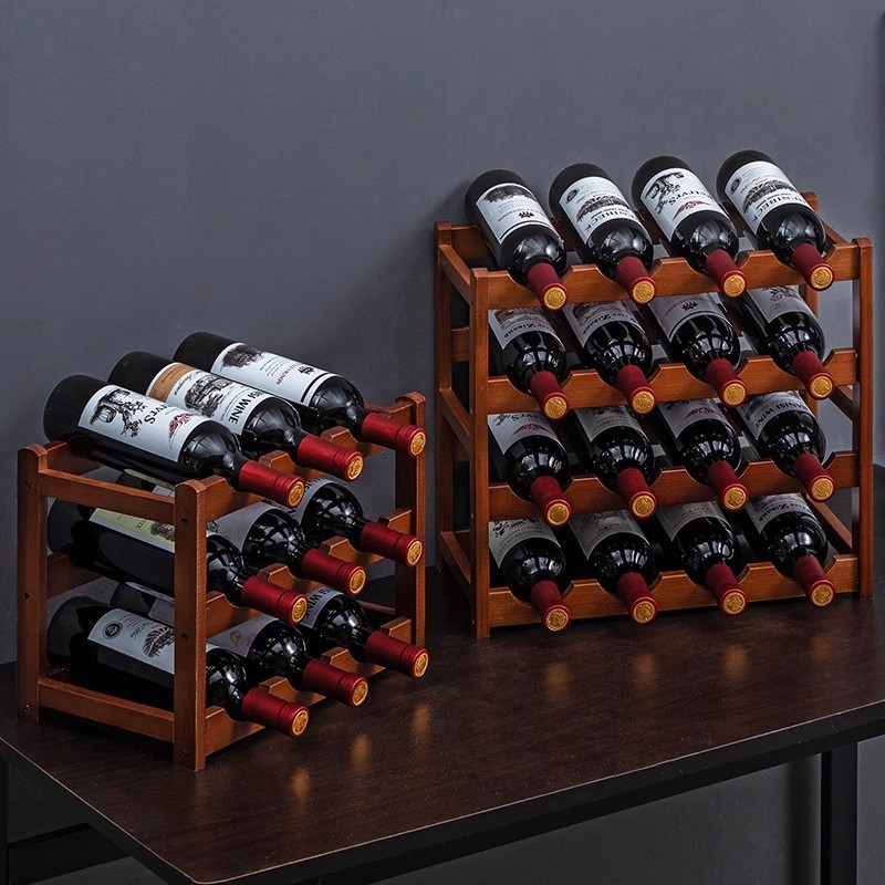 Red Wine Rack Ornaments Wine Tray Wine Bottle Rack Restaurant Home Desktop Wine Cabinet Display Rack Simple Wine Rack Cabinet