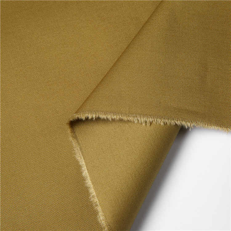 Fabricante de algodón de color spandex tela de mezcla de alta elasticidad tela de tela de tela de tela de doble cara