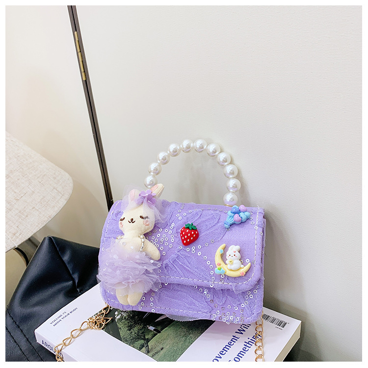 Xiaoxiangfeng regalo para niños Meile bolso de mano, bolso de cambio, bolso de bebé, lindos accesorios para perros de jade Gui