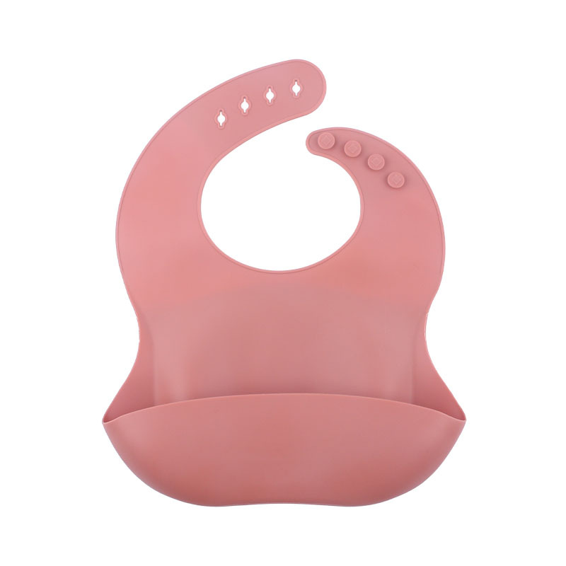 Bebé suministros babero de silicona bebé babero tridimensional bebé super suave babero impermeable babero extraíble