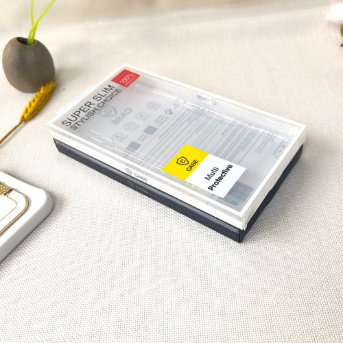 Mobile phone case packaging PVC box mobile phone case packaging box iphone mobile phone case transparent packaging box