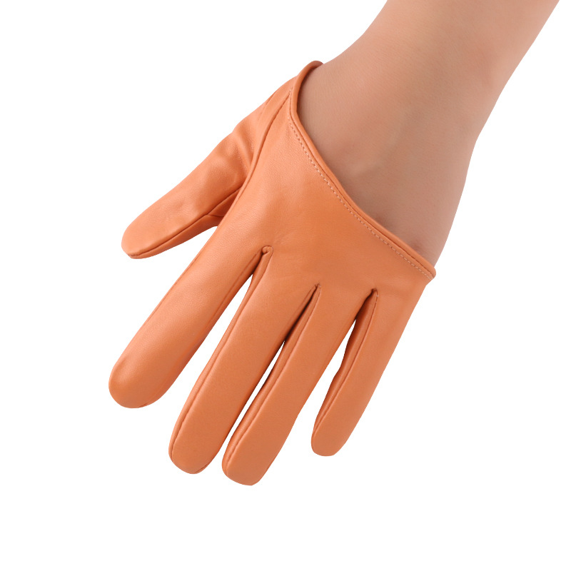 Nuevo rendimiento de las mujeres guantes hip hop discoteca DS danza dedo medio Palma danza coreana punk rendimiento guantes