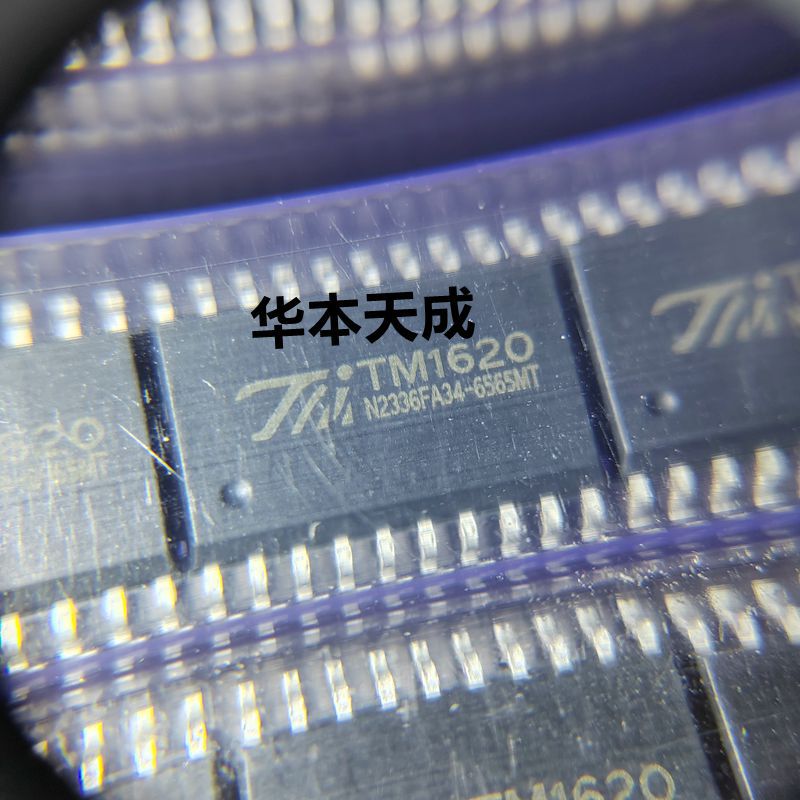 厂家批发TM1620 TM品牌 LED驱动控制芯片 深圳华本天成