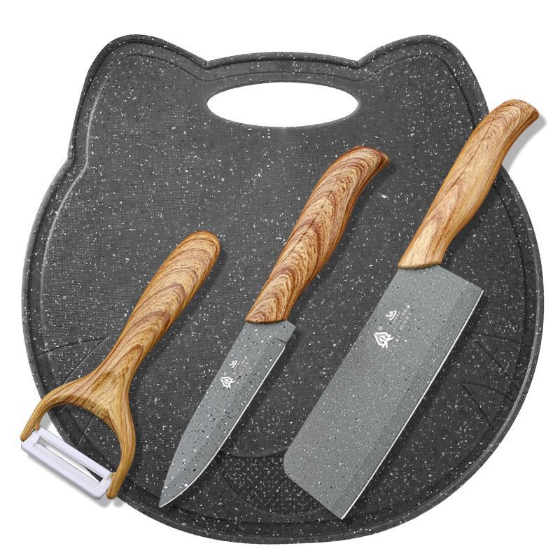 Cuchillo afilado afilado cocinero no cuchillo de cocina vegetal planador de corte cubierta de cuchillo de piel cocina entrega cuchillo de corte de carne melón moldeo por inyección de frutas